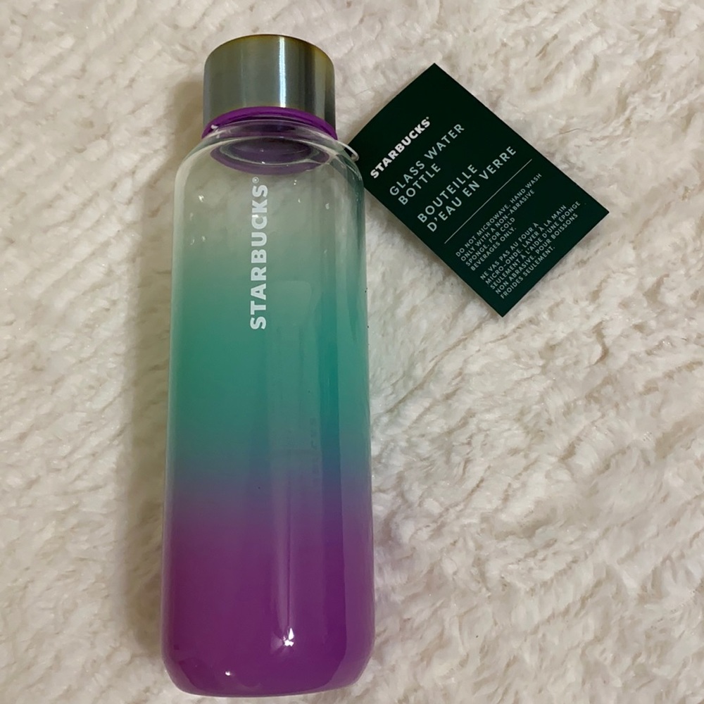 Starbucks Ombré Glass Water Bottle